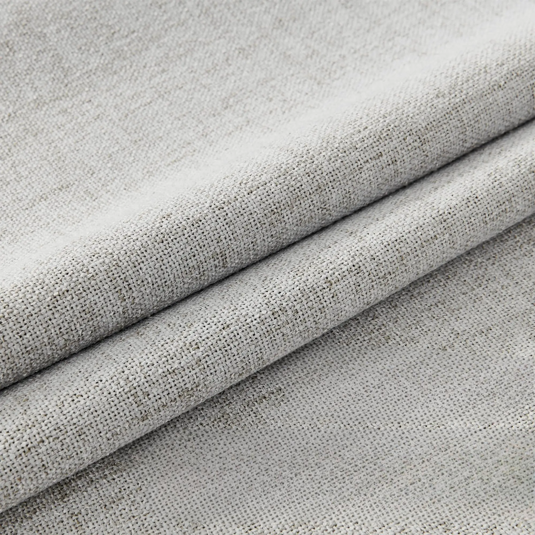 Premium Ring Linen Blackout Curtain Drapes