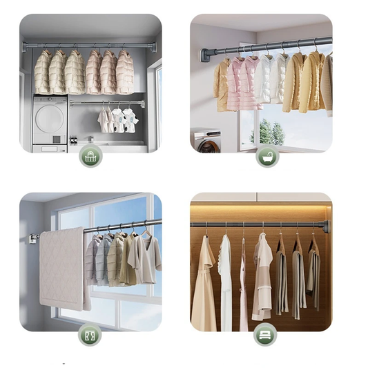 Wall to Wall Curtain Rod