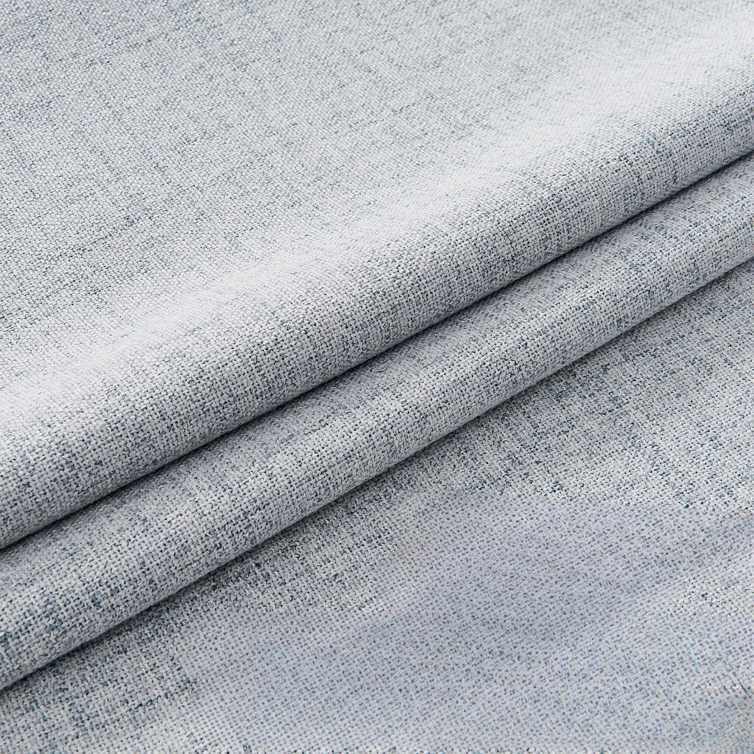 Premium Ring Linen Blackout Curtain Drapes