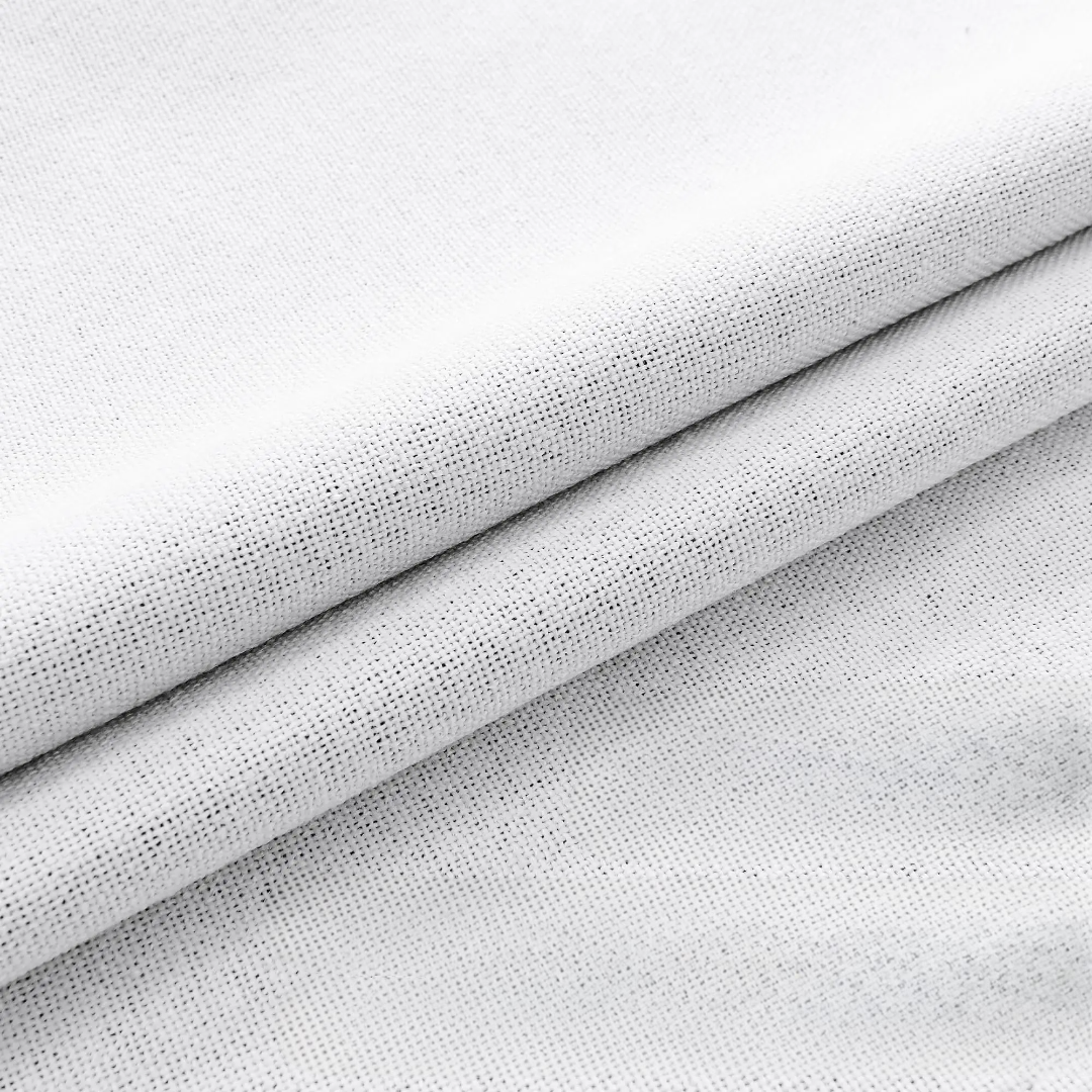 Premium Ring Linen Blackout Curtain Drapes